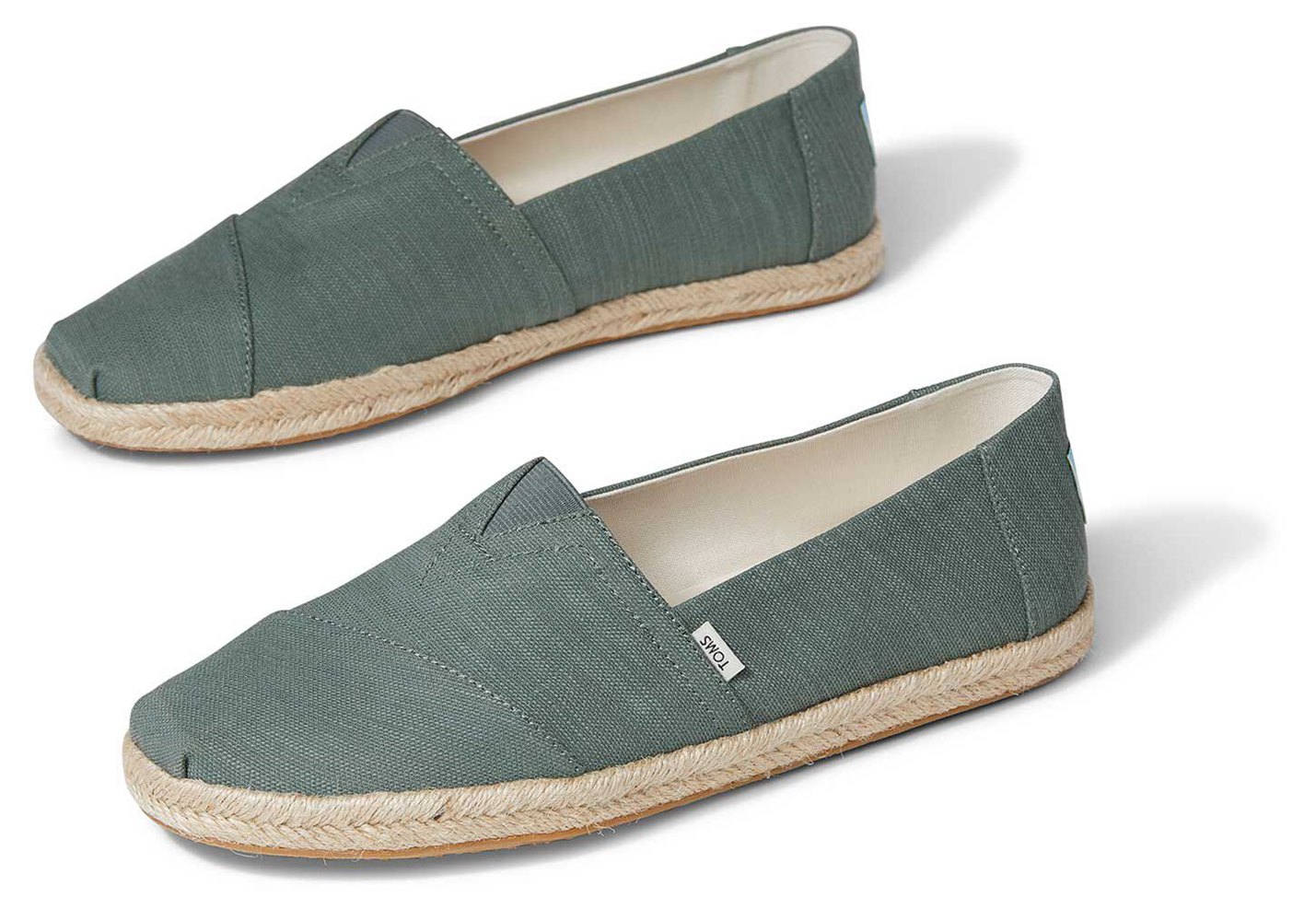 Toms Alpargata Rope Espadrille Green - Mens - 07523-EXBA